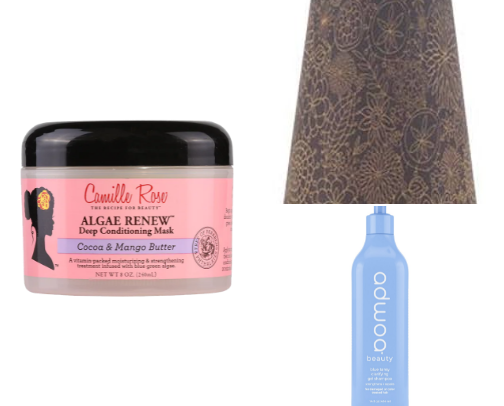 Natural Hair Care Essentials cover photo collage