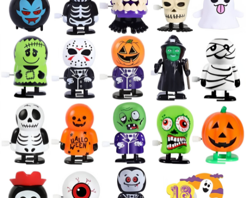 Halloween toys for kids cover photo collage