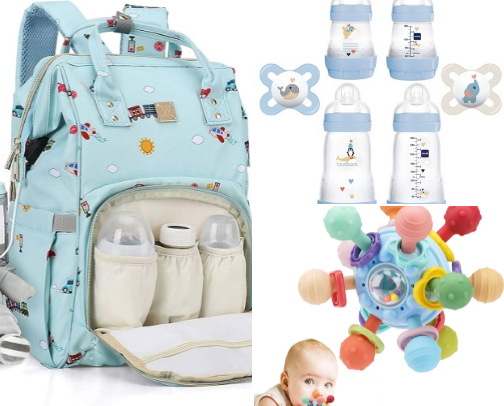 Baby and Toddler Supplies cover photo collage