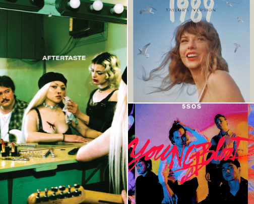 My favourite albums! cover photo collage