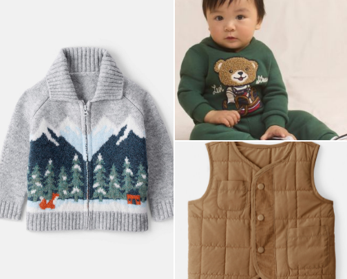 Fall/Winter Outfits for Baby BOY cover photo collage