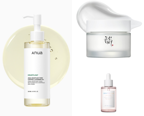 Top Korean Skincare Must-Haves for Glowing, Healthy Skin✨ cover photo collage