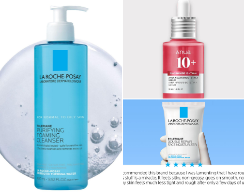 Affordable Skincare Products cover photo collage