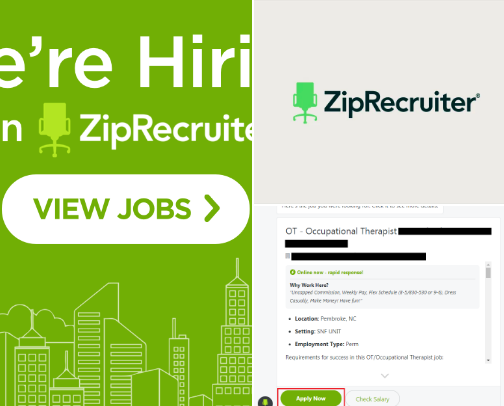 💼 ZipRecruiter – Finding Jobs That Fit Your Life (Remote, Local & Flexible Work) cover photo collage