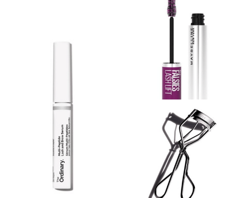 products for longer and thicker eyelashes😍 cover photo collage