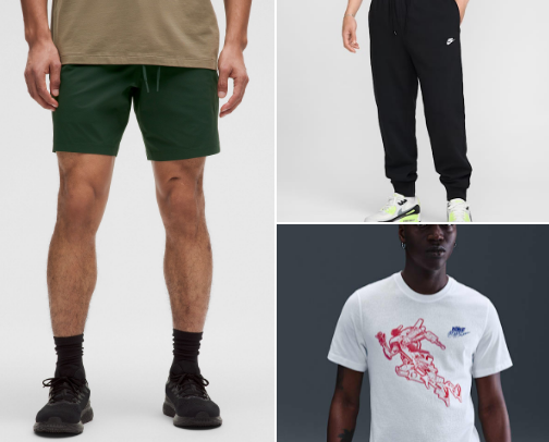 Athleisure, Powerlifting, Fitness gear, and More! cover photo collage