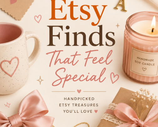 Etsy Finds That Feel Special  ⭐️ cover photo collage
