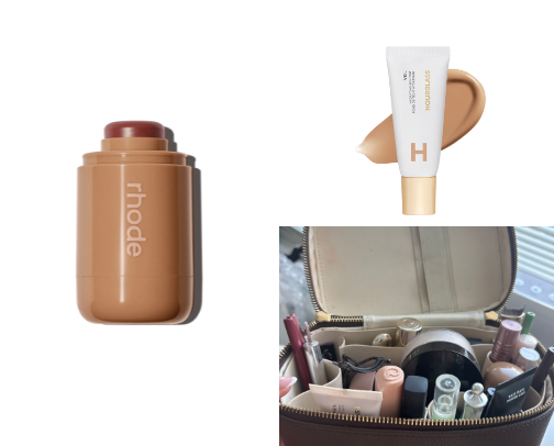 My ✨curated✨ everyday makeup routine I swear by! cover photo collage