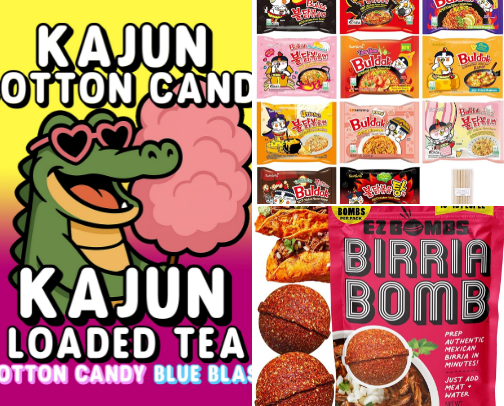 Foods I actually enjoyed eating🥰😍😋 cover photo collage