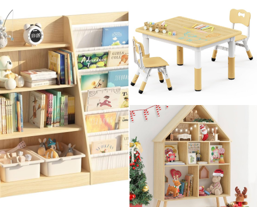The Joyfully Organized Playroom cover photo collage