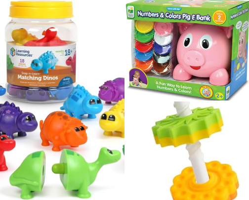 Speech Delay toys cover photo collage