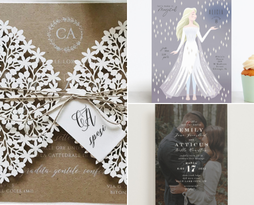 Say It With Style: Invitations That Wow! 💍🎂 cover photo collage