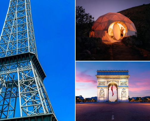 Paris, France: Iconic Sights and Stays I'd Choose cover photo collage