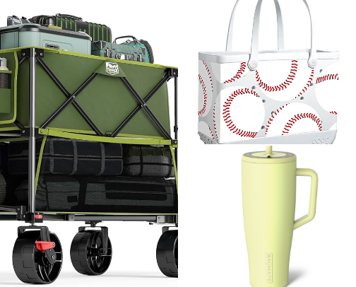 Sports Mama must haves! 🥎 cover photo collage