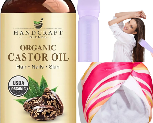 Hair growth cover photo collage