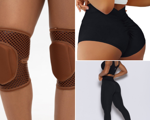 Dance Girly and Gym Girly boutique cover photo collage