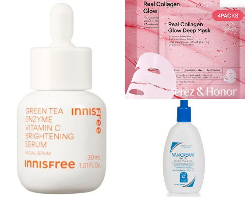 Skincare FAVS cover photo collage