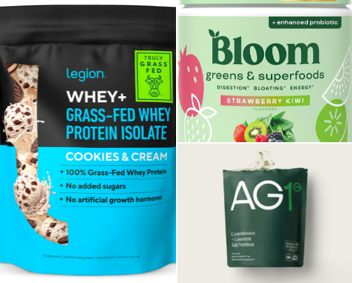Health Supplements cover photo collage