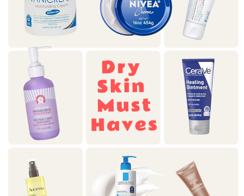 Dry Skin Essentials! (eczema prone)
*stay hydrated* cover photo collage