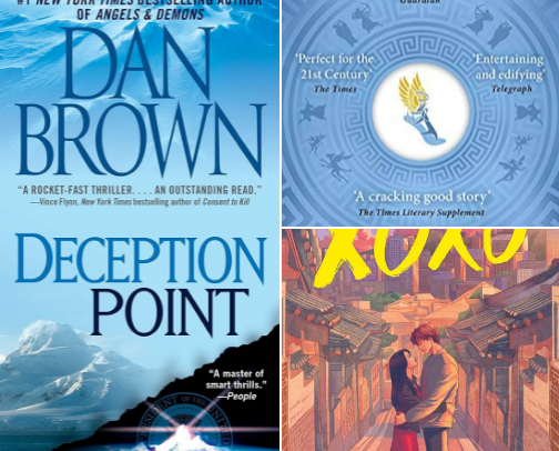 Books to get you out of a reading slump cover photo collage