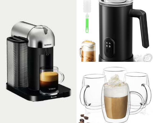 Coffee Essentials for the Perfect At-Home Café ☕✨ cover photo collage