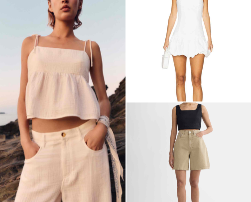 summer clothes☀️ cover photo collage