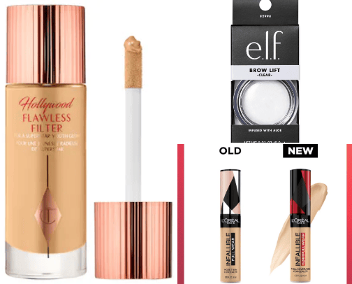makeup!! cover photo collage
