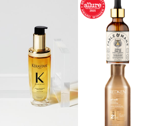 Winter faves haircare ❄️ cover photo collage