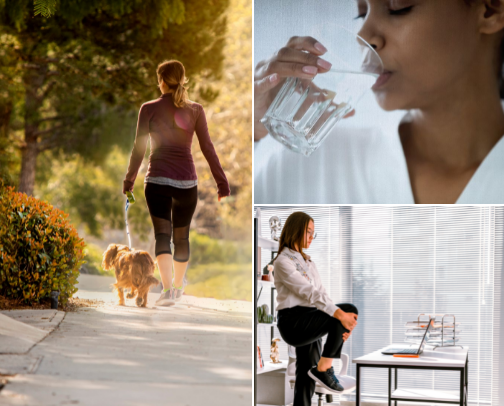 Daily Habits To Change Your Life - Simple Routines for Growth & Wellness cover photo collage