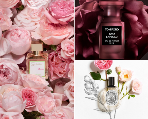 Stylist recommends: Best Niche & Luxury Rose Perfumes cover photo collage