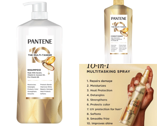 Hair care favourites cover photo collage