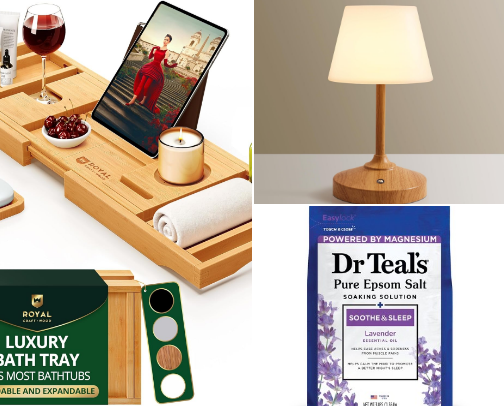 Turn your bath into a spa 🛁 cover photo collage