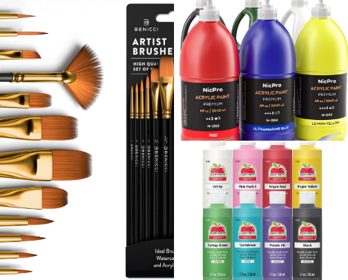 Art for Beginners cover photo collage