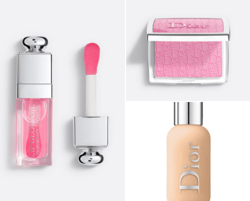 dior makeup 💄 cover photo collage