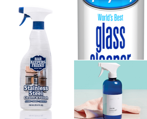 Cleaning products (mostly non-toxic) that I use every time I clean cover photo collage