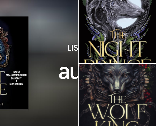 PDF Free - The Night Prince: The Wolf King, Book 2 dark romantasy picks cover photo collage