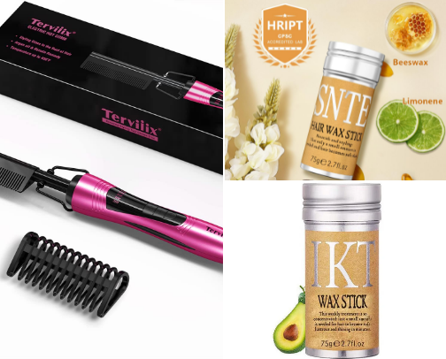 Becoming a wig influencer cover photo collage