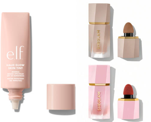 Fav affordable makeup for 40's skin cover photo collage