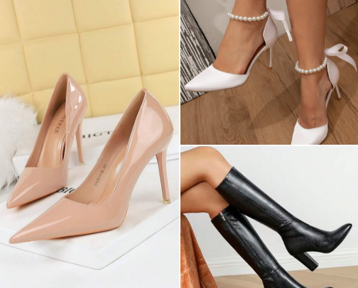 Shein High Heels👠 cover photo collage