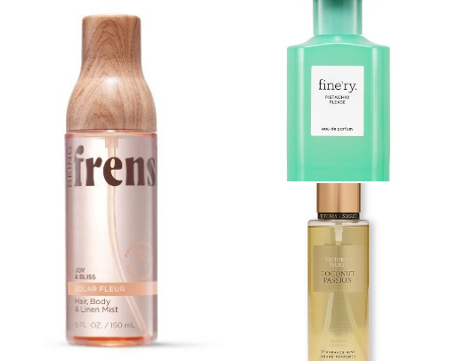 Fav body fragrances🌷🌷 cover photo collage