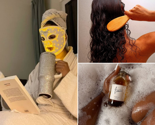 From Shower to Sleep: My Night Routine cover photo collage