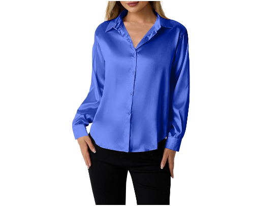 Silk blouses for every lady cover photo collage