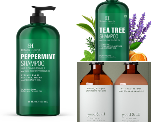 Tea Tree and Peppermint Shampoos That Feel Amazing cover photo collage