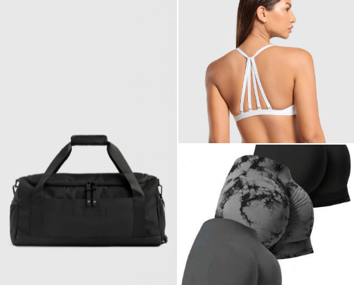 gym essentials for bbl accusations cover photo collage