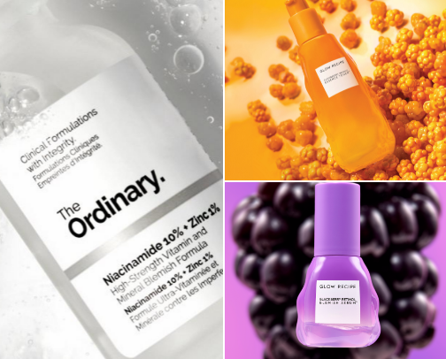 Skin care routine cover photo collage