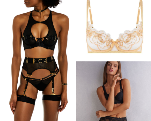 Lingerie cover photo collage