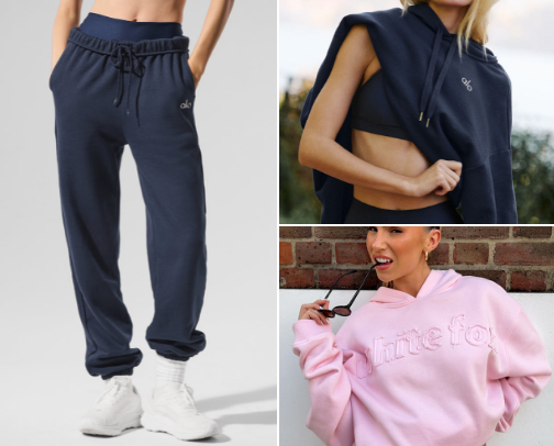 The BEST sweat sets cover photo collage