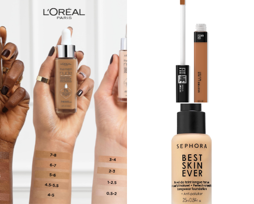 My fav beauty recs cover photo collage
