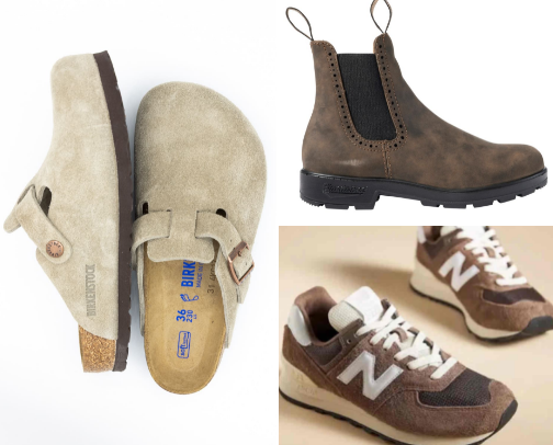 natural fiber fashion - cozy & cool🧦 cover photo collage