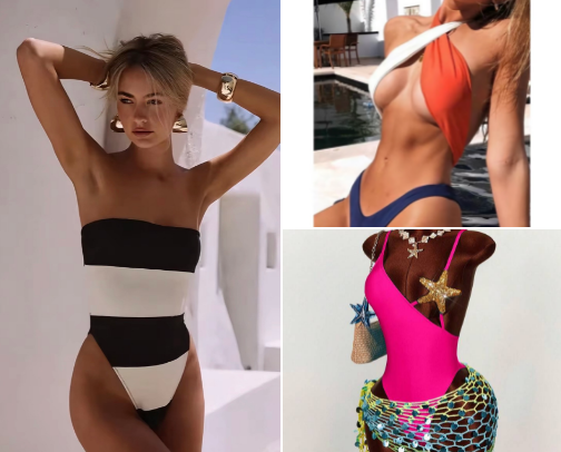 Tan Lines Included ☀️ | 2026 Swimwear Staples cover photo collage